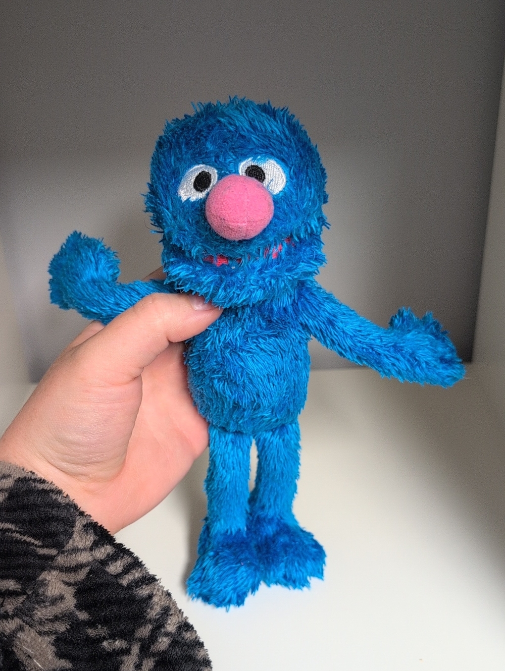 💜2/$20💜 Sesame Street Grover 10" Plush Blue Monster Plush